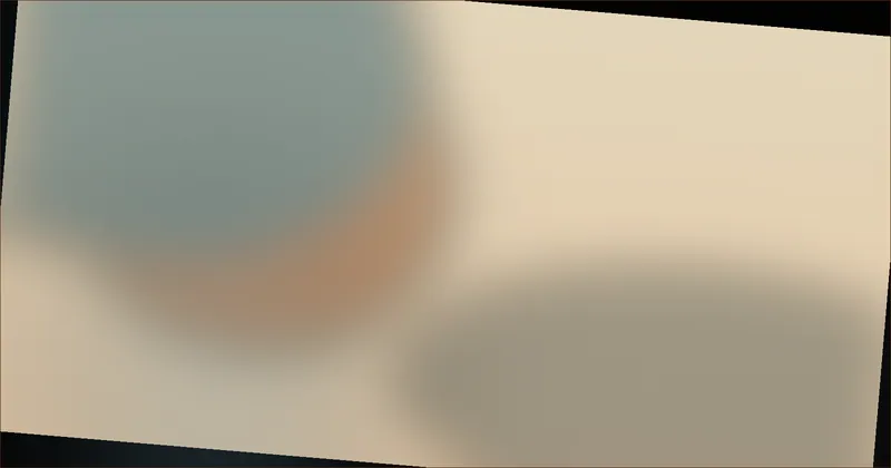 Eski bir el yazmasında yer alan sade bir cennet bahçesi tasviri